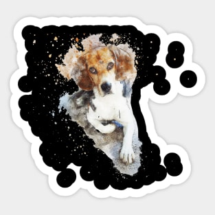 My dog ​​is beautiful Sticker